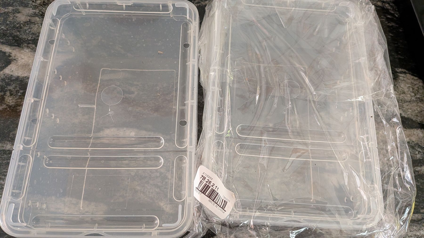 Gabbie, trasporto & Sicurezza: Transport Box Transparent  – Nuovo e nell'imballaggio originale da Wattenwil venduto da karinschaw 2