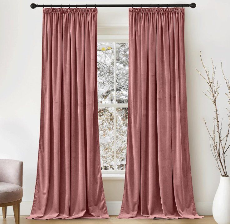 Tende: Vorhänge Samt  2er Set BxH 132x260cm – Nuovo e nell'imballaggio originale da Adlikon b.Regensdorf venduto da MK-VORHANGSERVICE