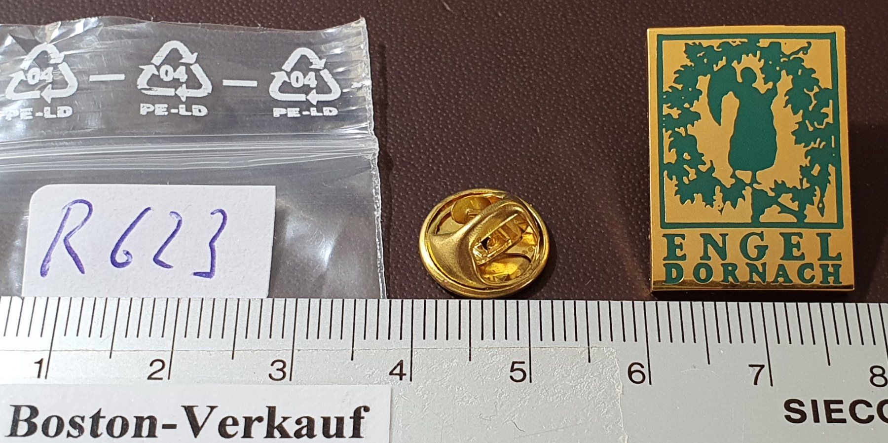 Plaketten & Abzeichen: R623 - Pin Restaurant Engel Dornach Solothurn – Gebraucht aus Reinach BL von Boston-Verkauf 1