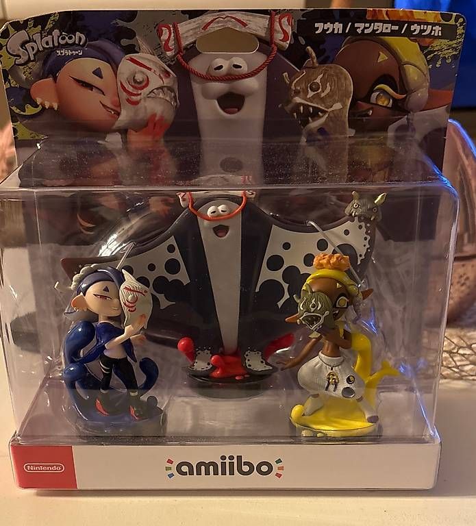 Statuette: Amiibo Deep Cut Set Splatoon Dreierpack – Usato da Luzern venduto da aitak_cs