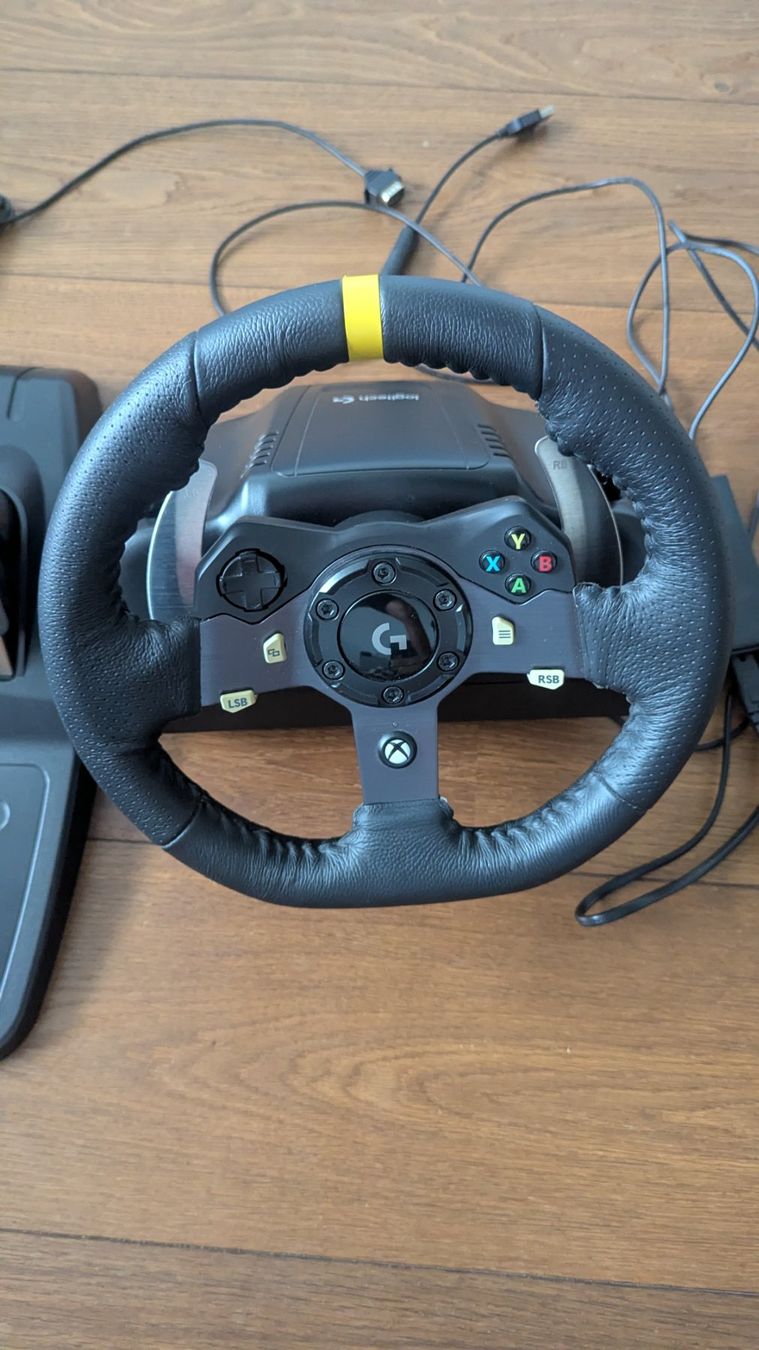 Logitech Controller: Logitech G920 Lenkrad mit Pedalset – Gebraucht aus Oberurnen von gih0 2