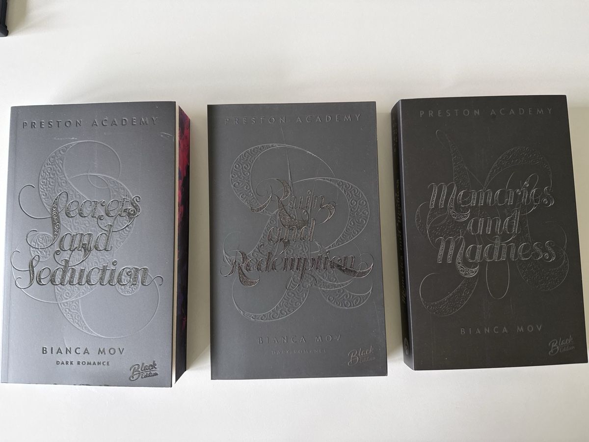 Libri: Preston Academy Dark Romance   Trilogie  1 - 3 – Usato da Zürich venduto da Smarties13