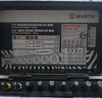 Würth Multisteckschlüssel-Set mini 1/4"