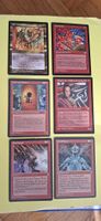 Magic The Gathering Mirage – 6x rote Karten – Kaerveks Säube
