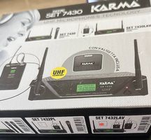 KARMA SET 7432LAV  DOPPEL-FUNKMIKROFON UHF 