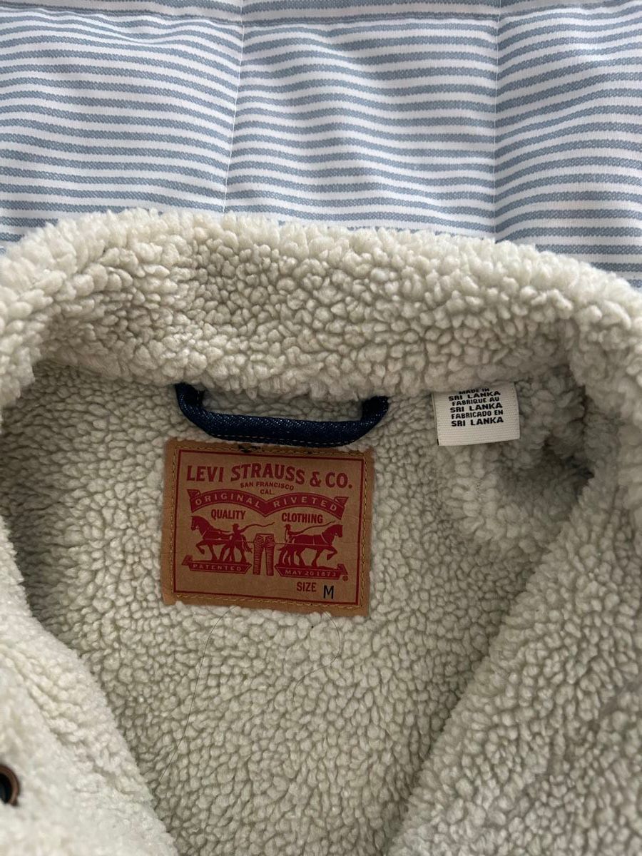 Levi's Giacche: Levi's Jeans Jacke mit Teddyfell, Gr. M – Nuovo (secondo la descrizione) da Zürich venduto da LeaMilj 5