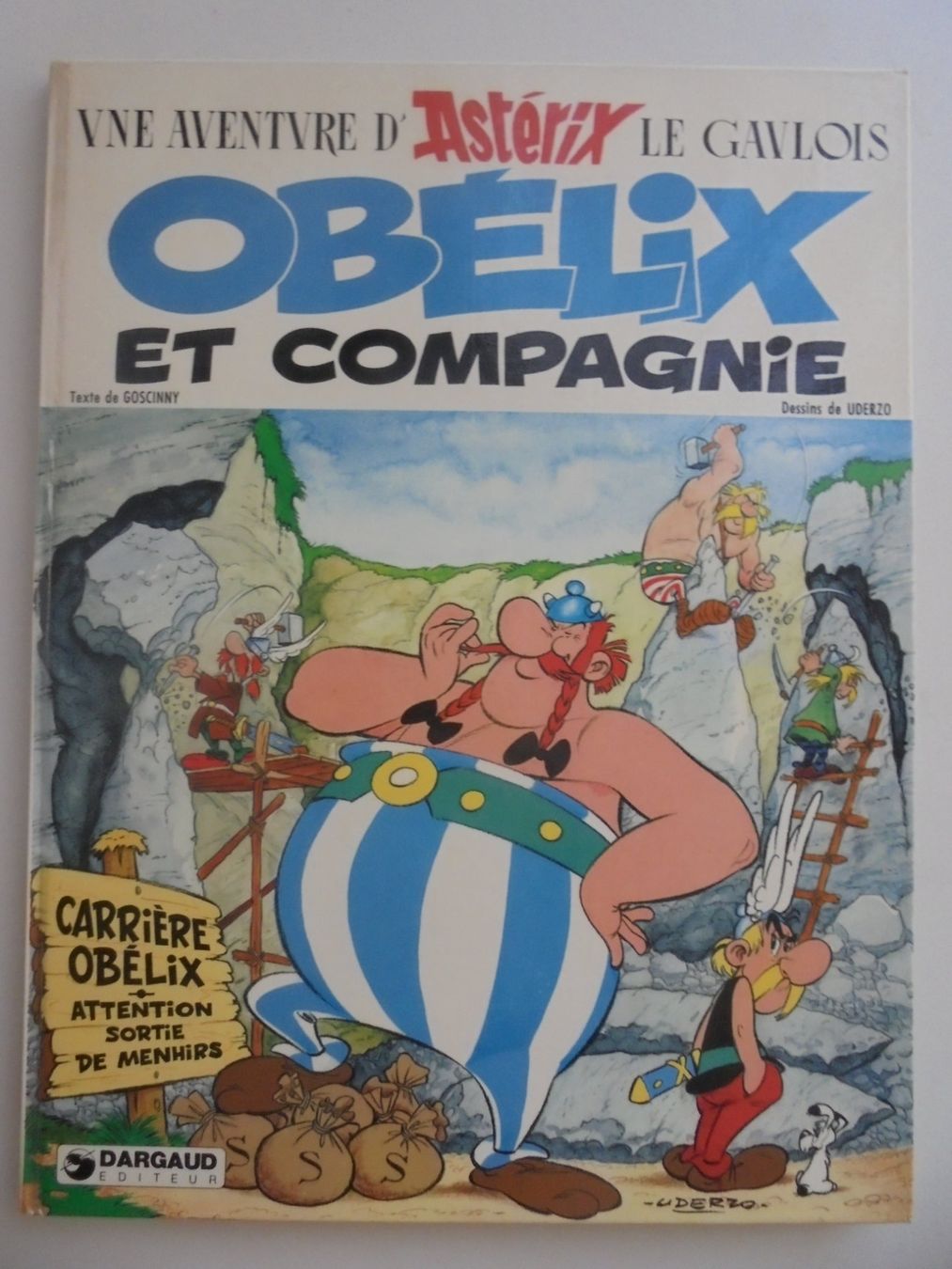 Fumetti: Astérix " 23) Obélix et compagnie " E.O Dargaud 1976 TTBE – Usato da Eclépens venduto da Consuelo