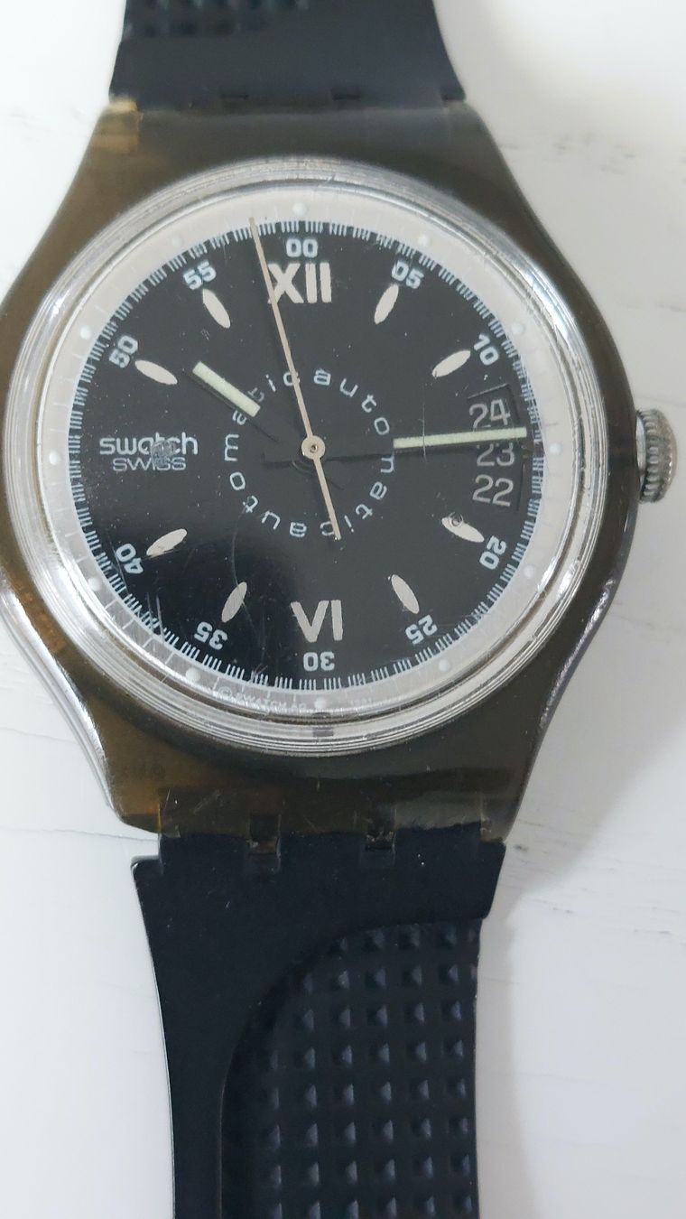 Swatch Smartwatch: Swatch Roppongi Automatic SAM 400 1993 – Gebraucht aus Winterthur von Truck