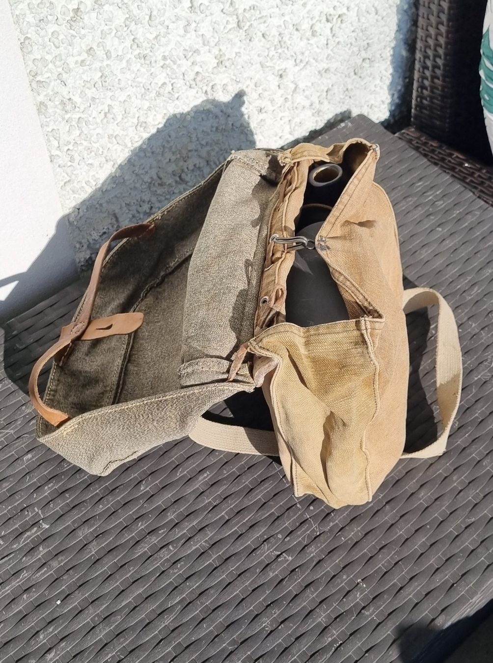 Schweizer Armee Borse: Original Schweizer Armee Kochgeschirr mit Rucksack. Top! – Nuovo (secondo la descrizione) da Kloten venduto da Waltiboy 2