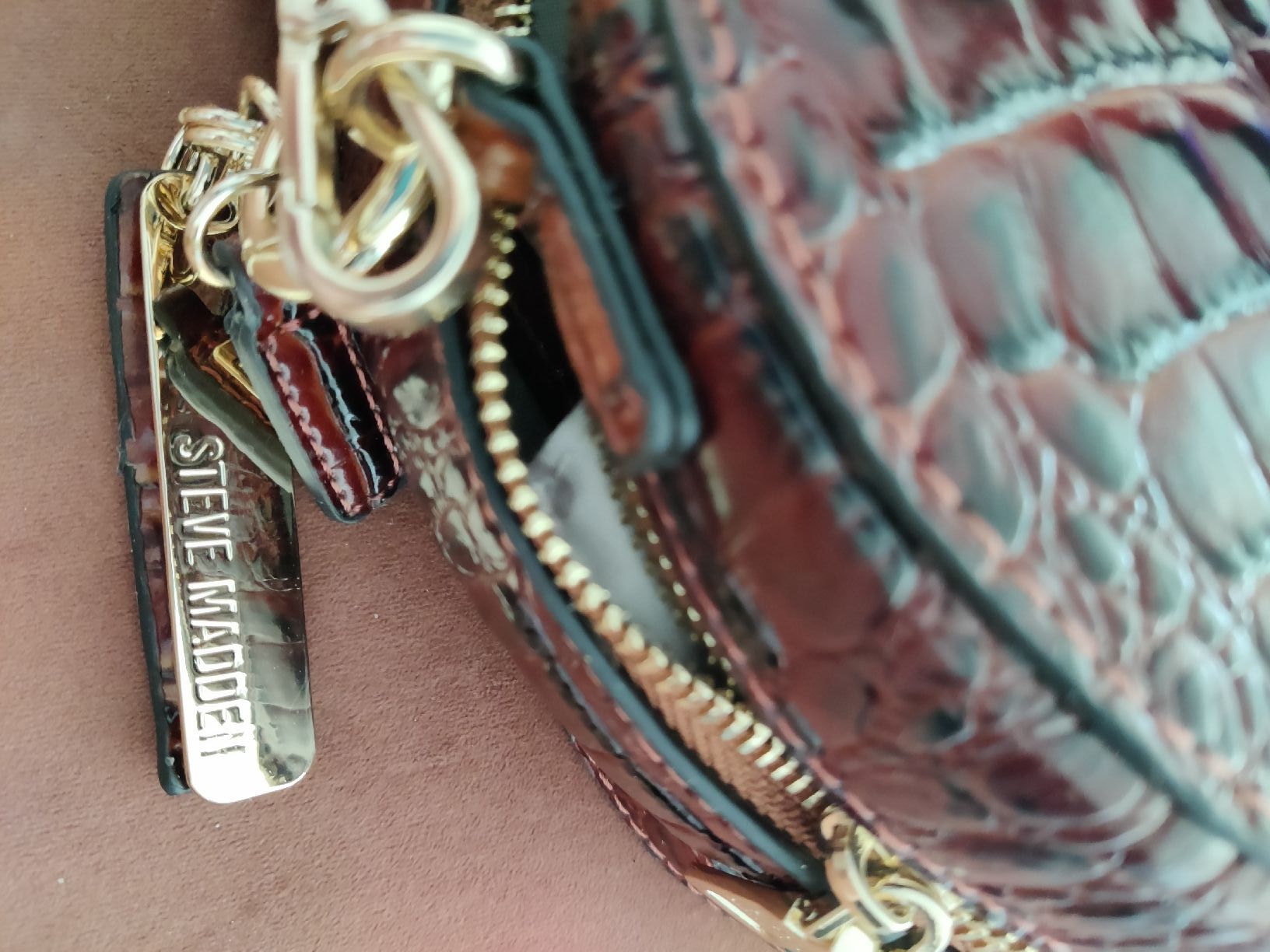 Steve Madden Borse: Steve Madden handbag, new, croc imitate – Nuovo (secondo la descrizione) da Wollerau venduto da Sella55