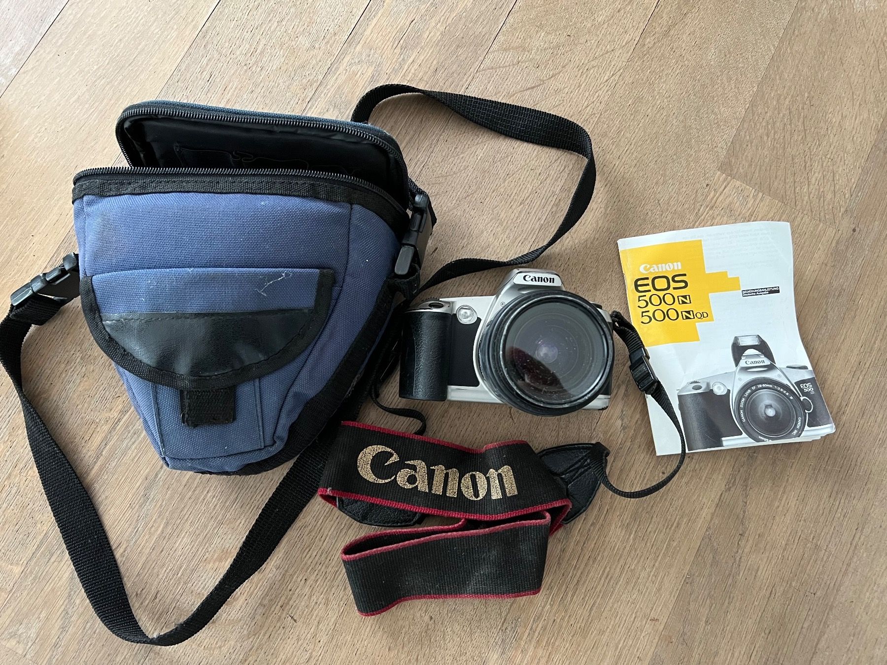 Canon Fotocamera: Canon EOS 500 mit Zoom 28-80 mm – Usato da Wettswil venduto da Cicerocaesar