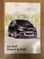 VW Golf Scott Sondermodell, Prospekt