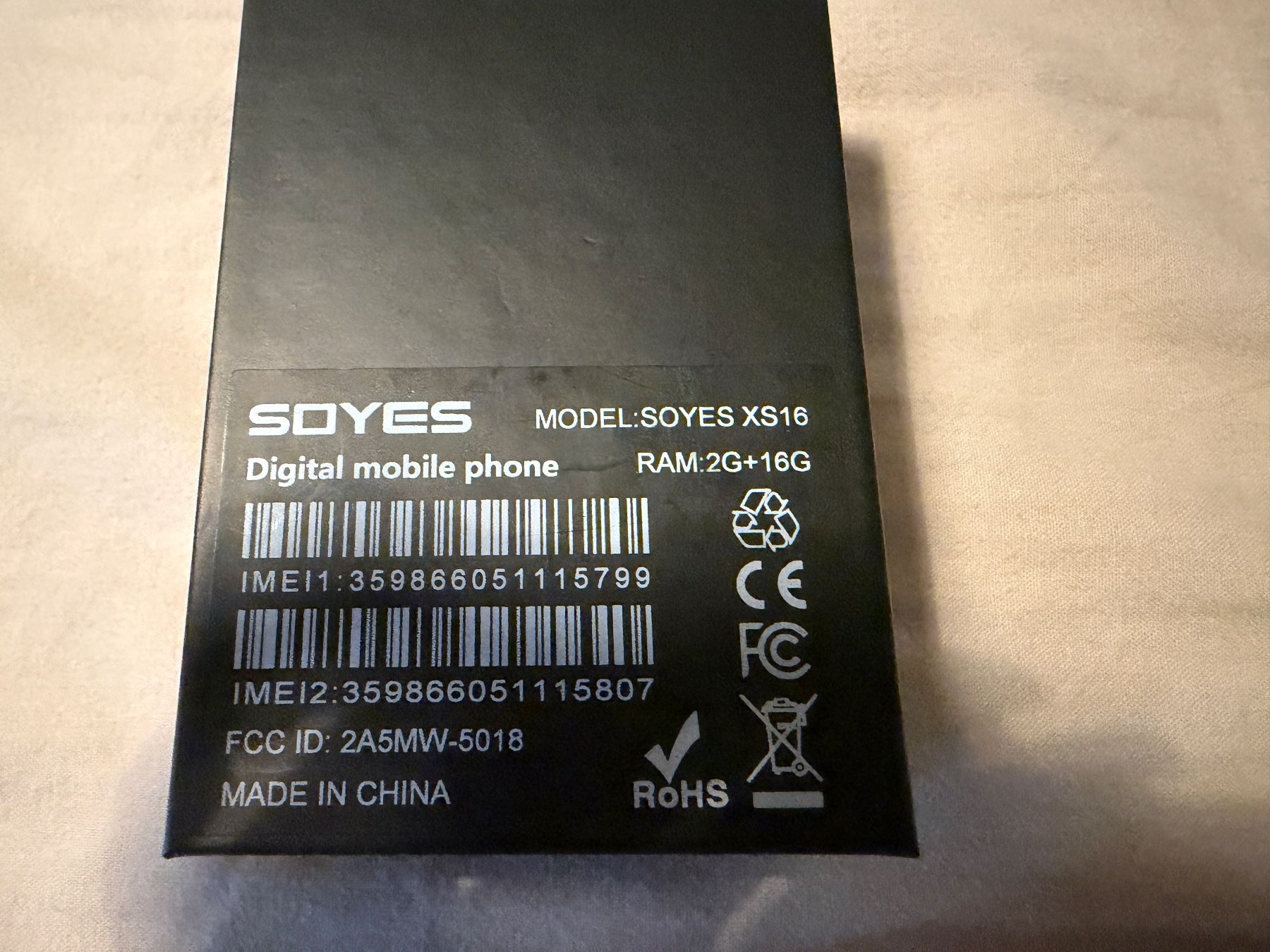 Apple Telefoni cellulari / Smartphones: IPHONE MINI XS16 – Nuovo e nell'imballaggio originale da Nidau venduto da cinZanoo 2