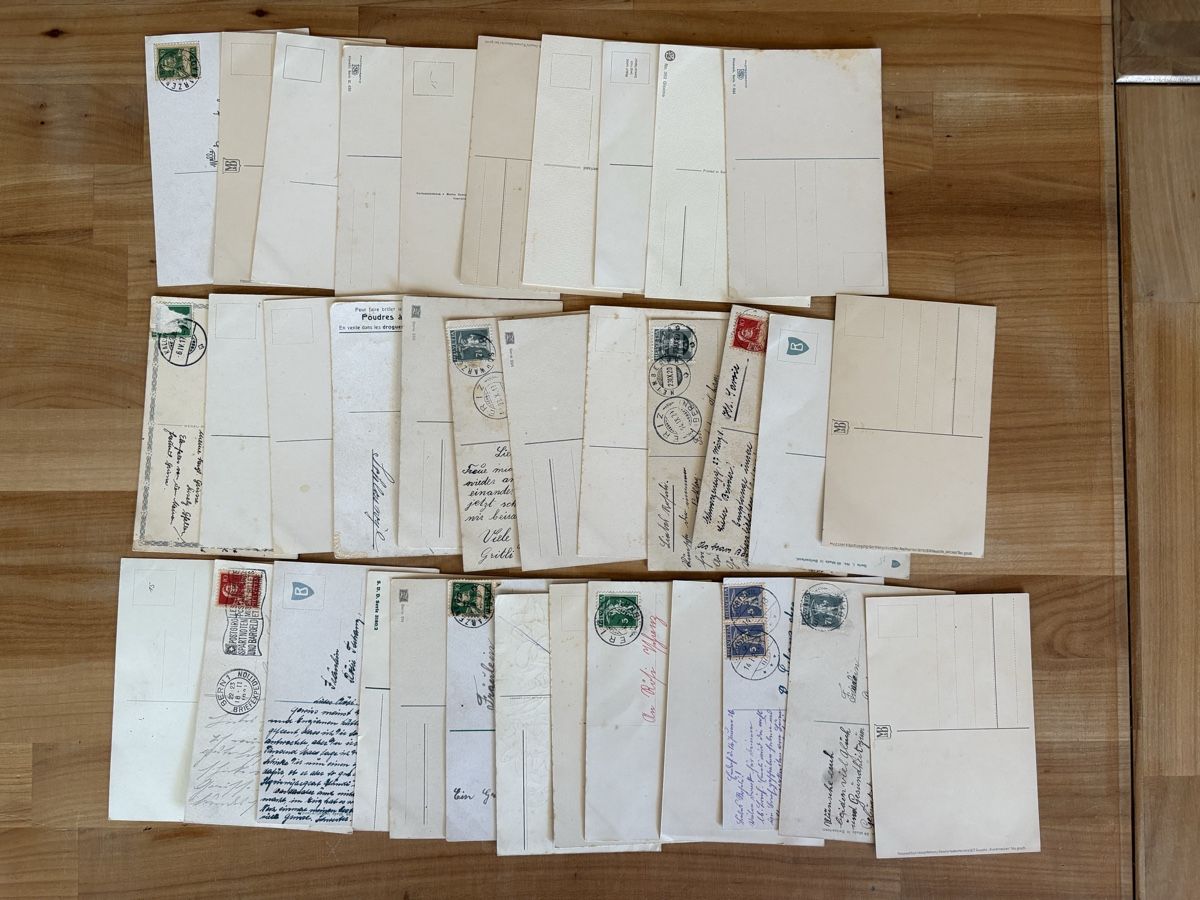Cartoline postali: AK mit Blumen Motiv – Usato da Rümlang venduto da Kartenpost1 1