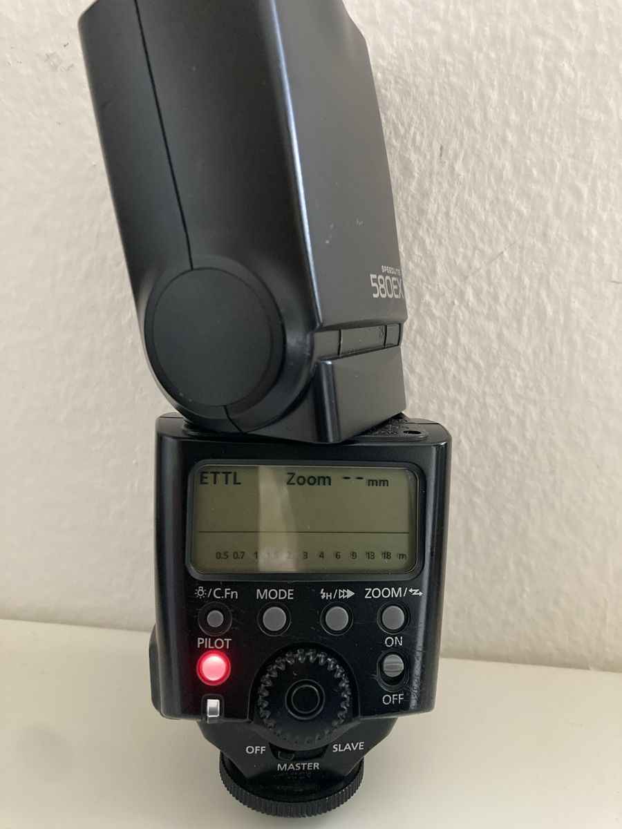 Canon Flashs: Canon Speedlite 580 EX Blitzlicht Electronic Flash – D'occasion à Rombach par polymerase01 3