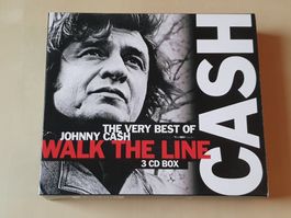 Johnny Cash Walk the Line the very best of 3 CD's