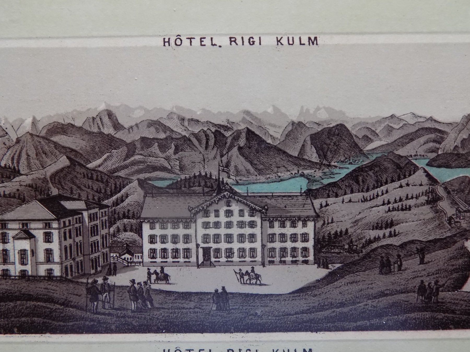 Gravures: Hotel Rigi Kulm – D'occasion à Risch par Antikfee 3