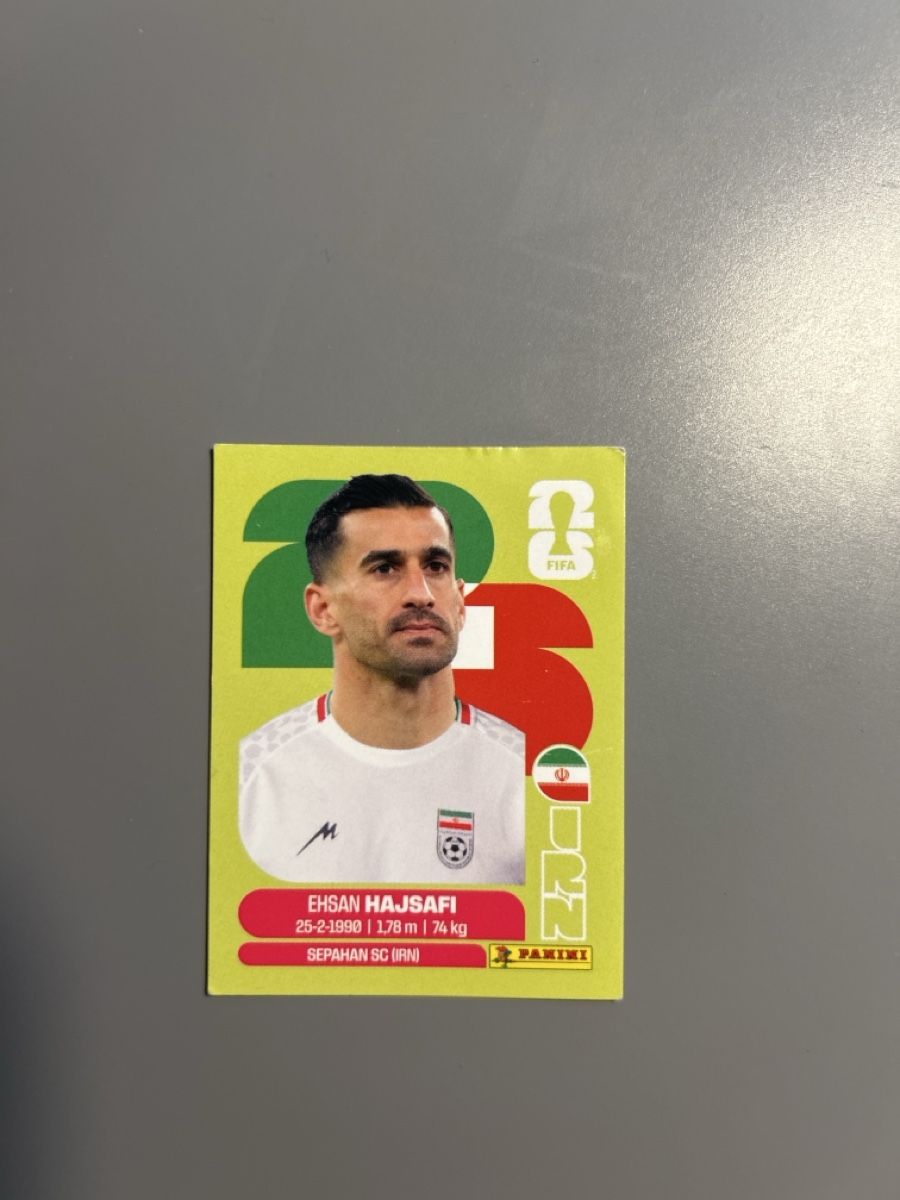 Panini Carte collezionabili: Panini - WM 2026 - Ehsan Hajsafi - IRN 4 – Nuovo (secondo la descrizione) da Boniswil venduto da sim_7zhp