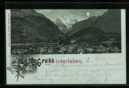 Mondschein-Lithographie Interlaken, Tota