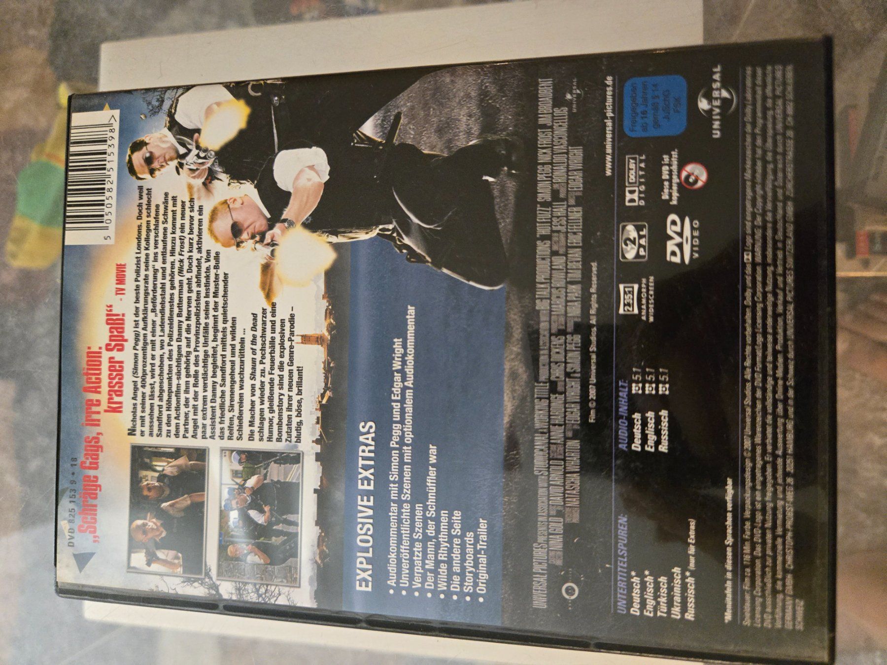 Tutti i DVDs: Hot Fuzz DVD – Usato da Bussigny venduto da Kfdlt 1