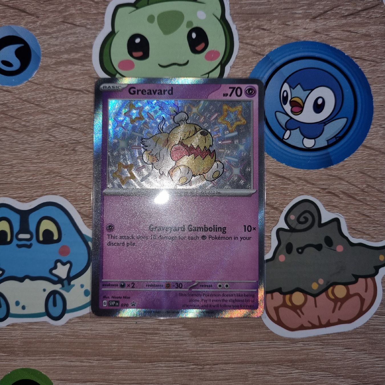 Pokémon Carte collezionabili: Greavard promo – Usato da St-Maurice venduto da Woopersonal 1