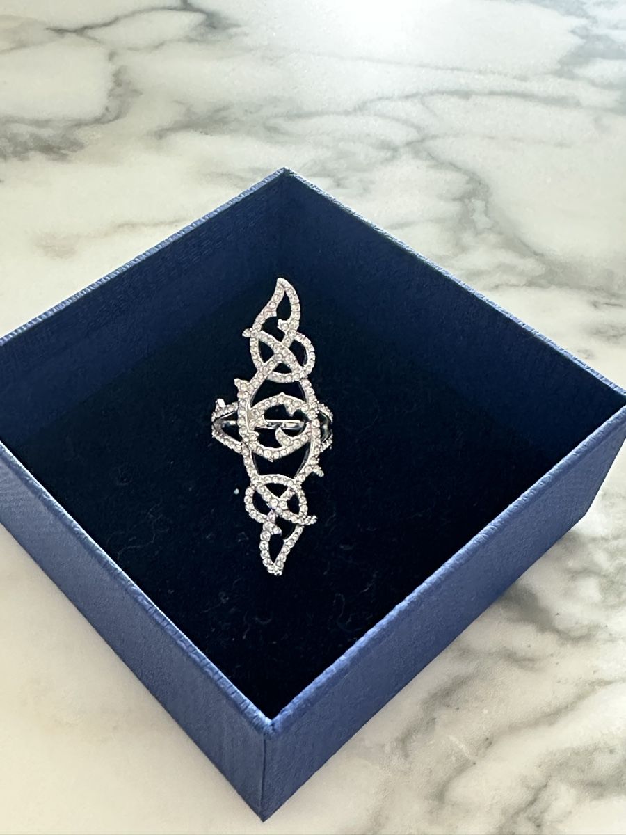 Swarovski Ringe: Swarovski Crystal "Lace" Ring - Size 58 – Neu (gemäss Beschreibung) aus Thalwil von Ven.Mic 1