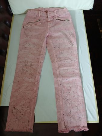 Zadig & Voltaire Denim Hose, rose 