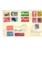 Berlingen 1958 Satzbrief JUVENTUTE PATRIA Europa Postauto