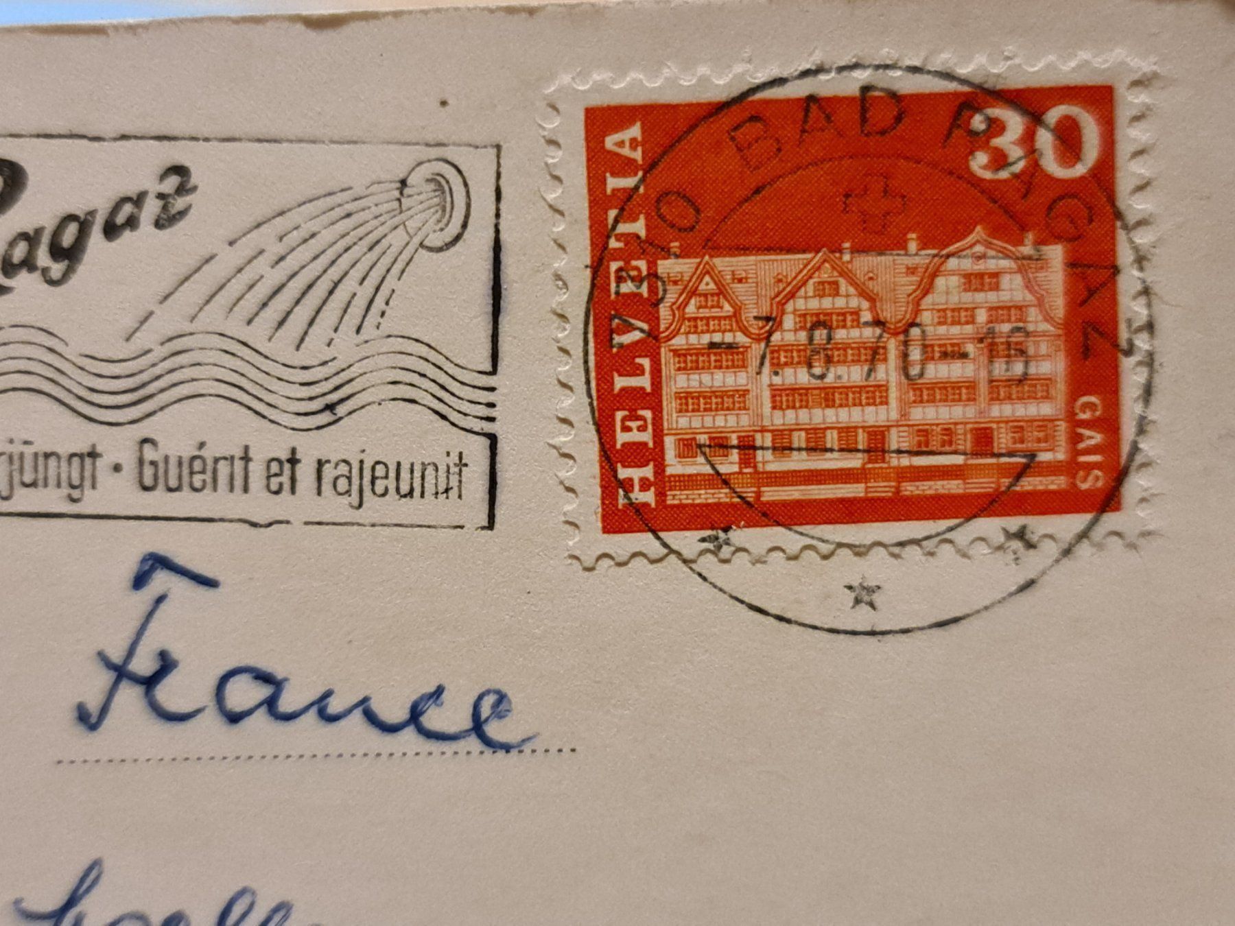 Cartes postales: Ansichtskarte Bad Ragaz – D'occasion à Dintikon par Vexi 1