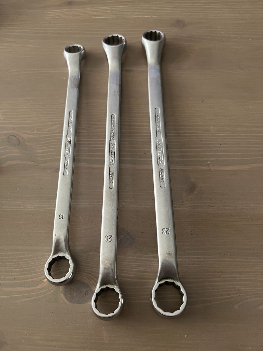 Hazet Tutti gli attrezzi: clés polygonales doubles HAZET – Usato da Brügg BE venduto da traindenuit 1