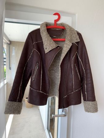 lässige Übergangs- Winterjacke