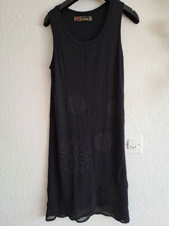Tolles schwarzes Desigual Kleid Gr.S