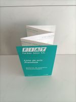 Brochure Tarif Fiat 1985 (Suisse)