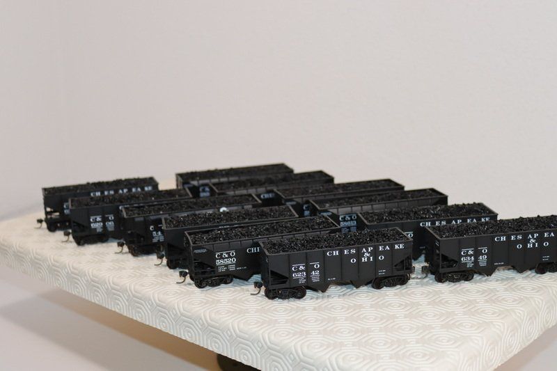 Trains électriques: 12 US Güterwagen ( 555 ) – D'occasion à Kerzers par Winu64