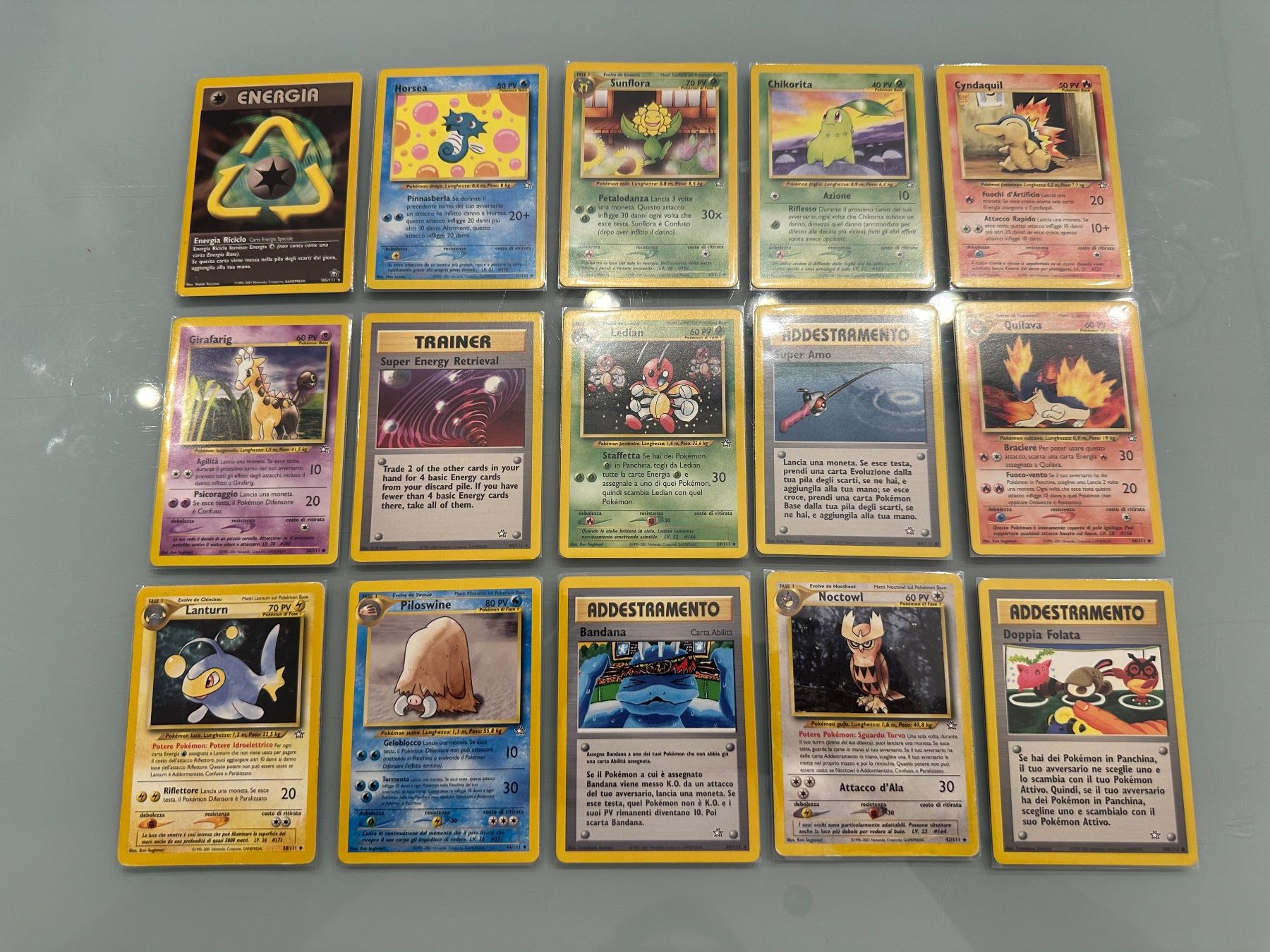 Pokémon Carte collezionabili: Pokemon Neo Genesis - 2001 Karten – Usato da Roveredo GR venduto da KadoShop