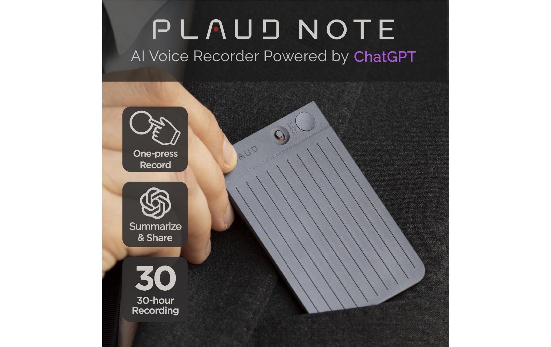 Registratori: Plaud Note - dictaphone IA – Nuovo (secondo la descrizione) da Bottens venduto da sundea 7