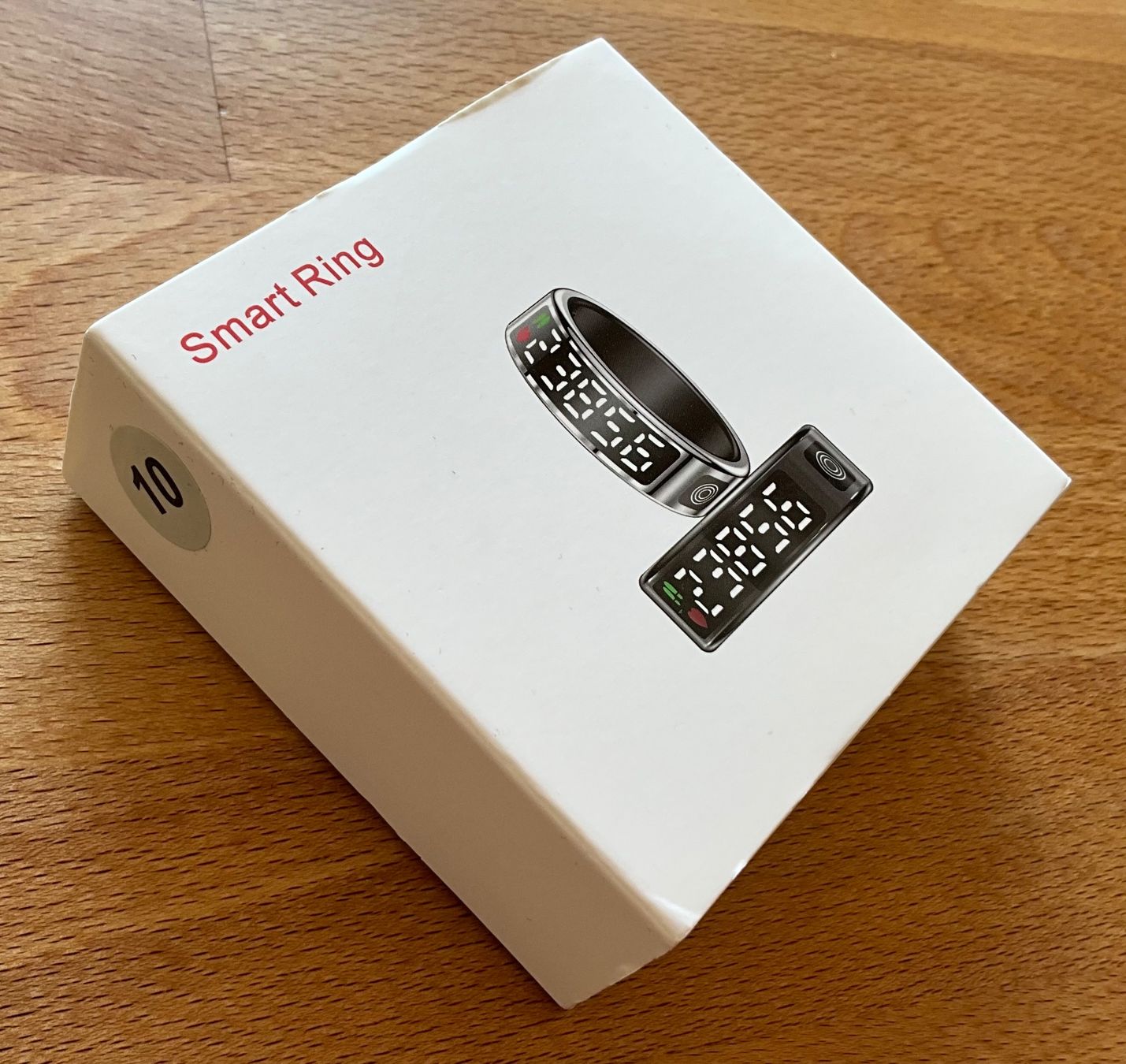 Smartwatch: Smart Ring mit Anzeige inkl Box Charger – Neu (gemäss Beschreibung) aus Zürich von Bill.lee