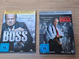 DVD BOSS, Staffeln 1+2 mit insgesamt 7 Discs, kelsey Grammer