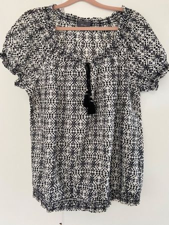 Leichte Tunikabluse neu 48 Baumwolle C&A