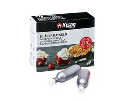 Kisag Whipper Kapseln 10 Stück l Gratisversand