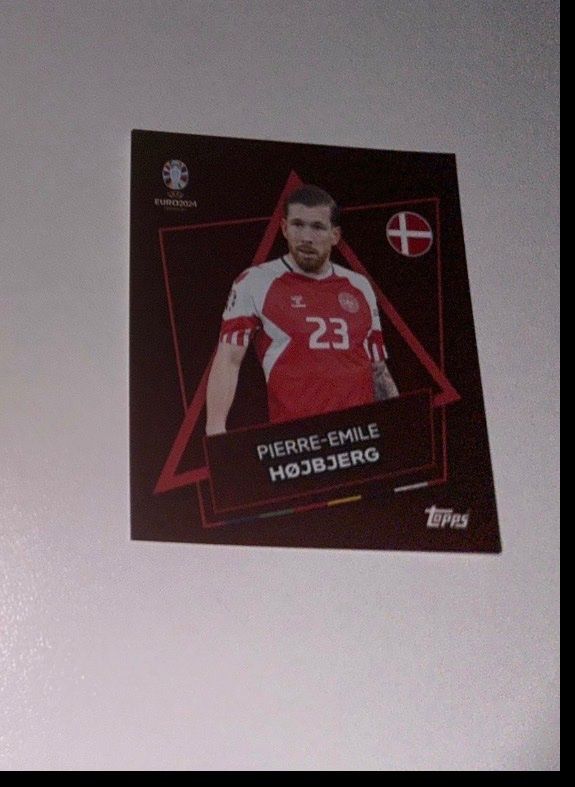 Topps Carte collezionabili: Topps Euro 2024 Den Sp Hojbjerg – Nuovo e nell'imballaggio originale da Arbon venduto da tlu_g68s