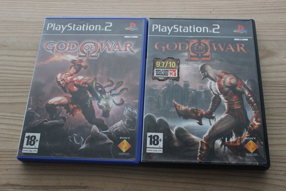 God of War 1 und II 2 Spiele für PS2 im Set Kaufen auf Ricardo