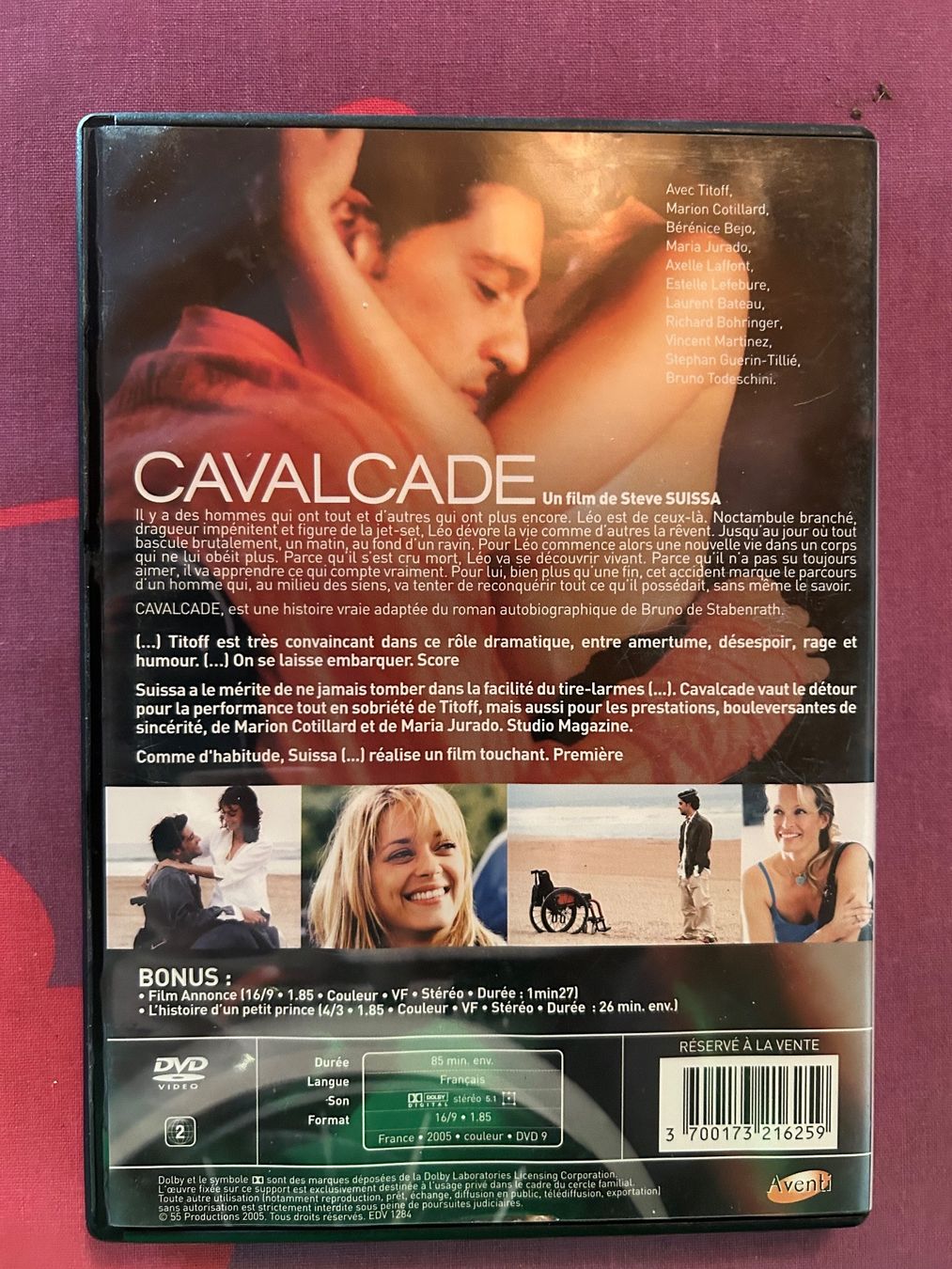 Tutti i DVDs: CAVALCADE – Usato da St-Cierges venduto da Crisi53 1