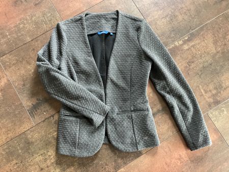 Sweatshirt Blazer Tom Tailor, Anthrazit, S