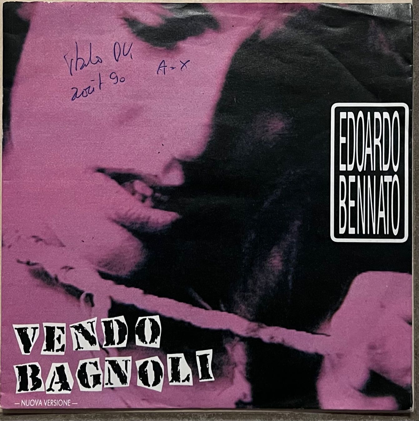 Vinyles: EDOARDO BENNATO - VENDO BAGNOLI – D'occasion à Bussigny par vinyl-pas-cher