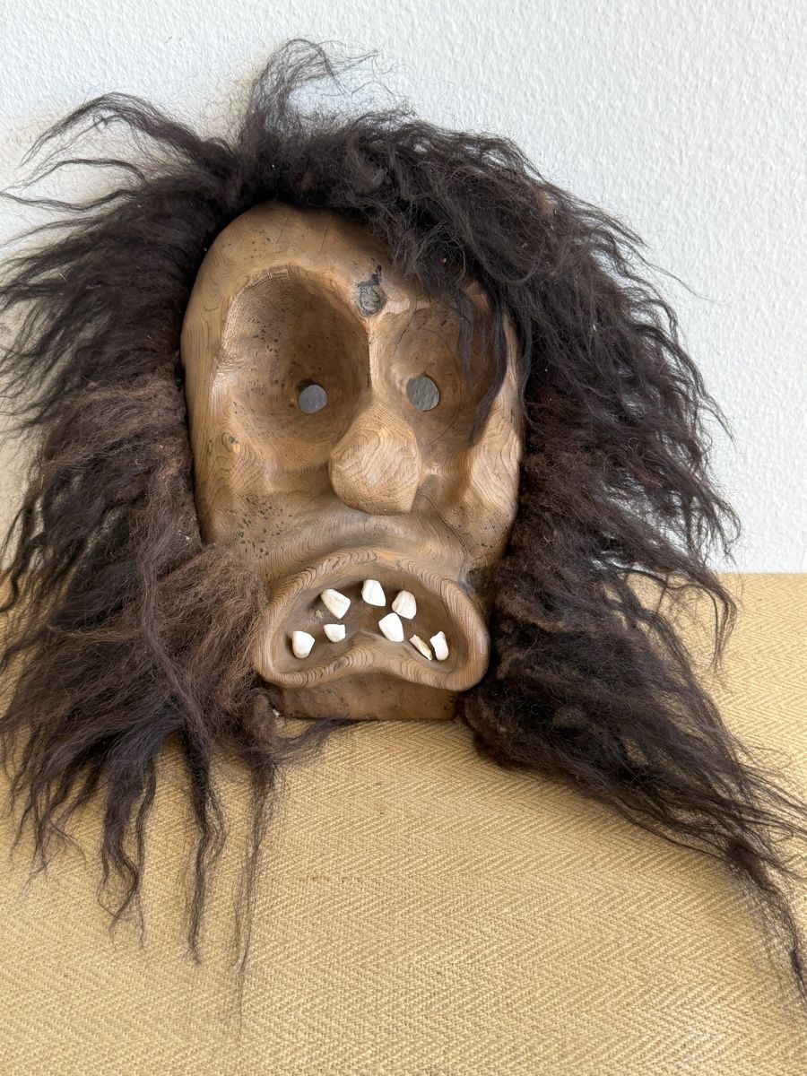 Altro in Antiquarato & Arte: Alte grosse Walliser Holzmaske Lötschentaler Tschäggätta   – Usato da Konolfingen venduto da petzipetz