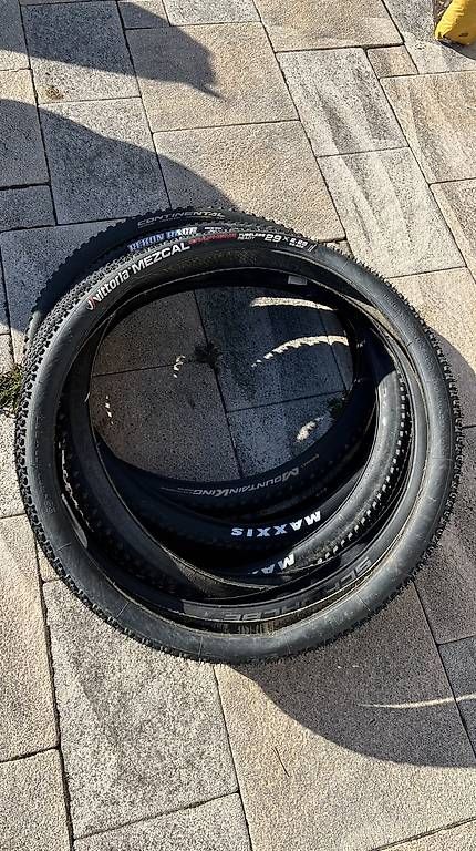 Continental Ersatzteile: 6 pneus VTT XC / Trail compatible Tubeless – Gebraucht aus Bulle von CyclingSwiss 2