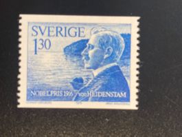 Schweden 1976 Nobelpreis 1916 V.v Heidestamm Literatur 1.3Kr