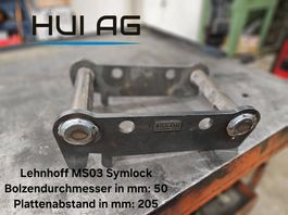 Anschweissrahmen / Adapterplatte Lehnhoff MS03 Symlock