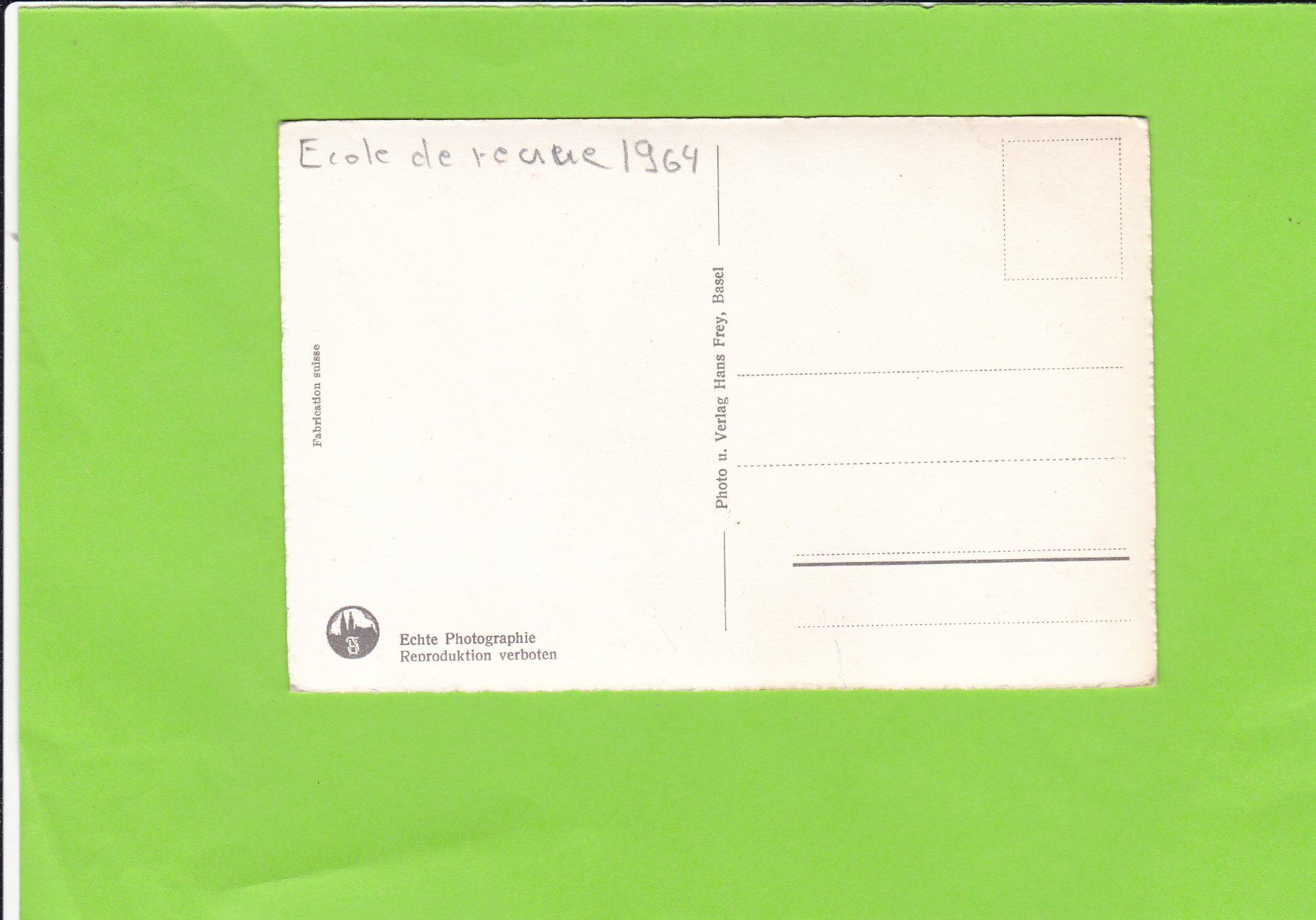 Cartoline postali: Basel-Kaserne – Usato da St. Peterzell venduto da neckertal 1